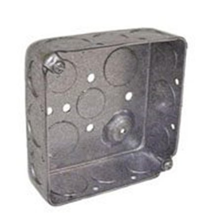 BOOMBOX Electrical Box, Square Box, Steel, Square BO430494